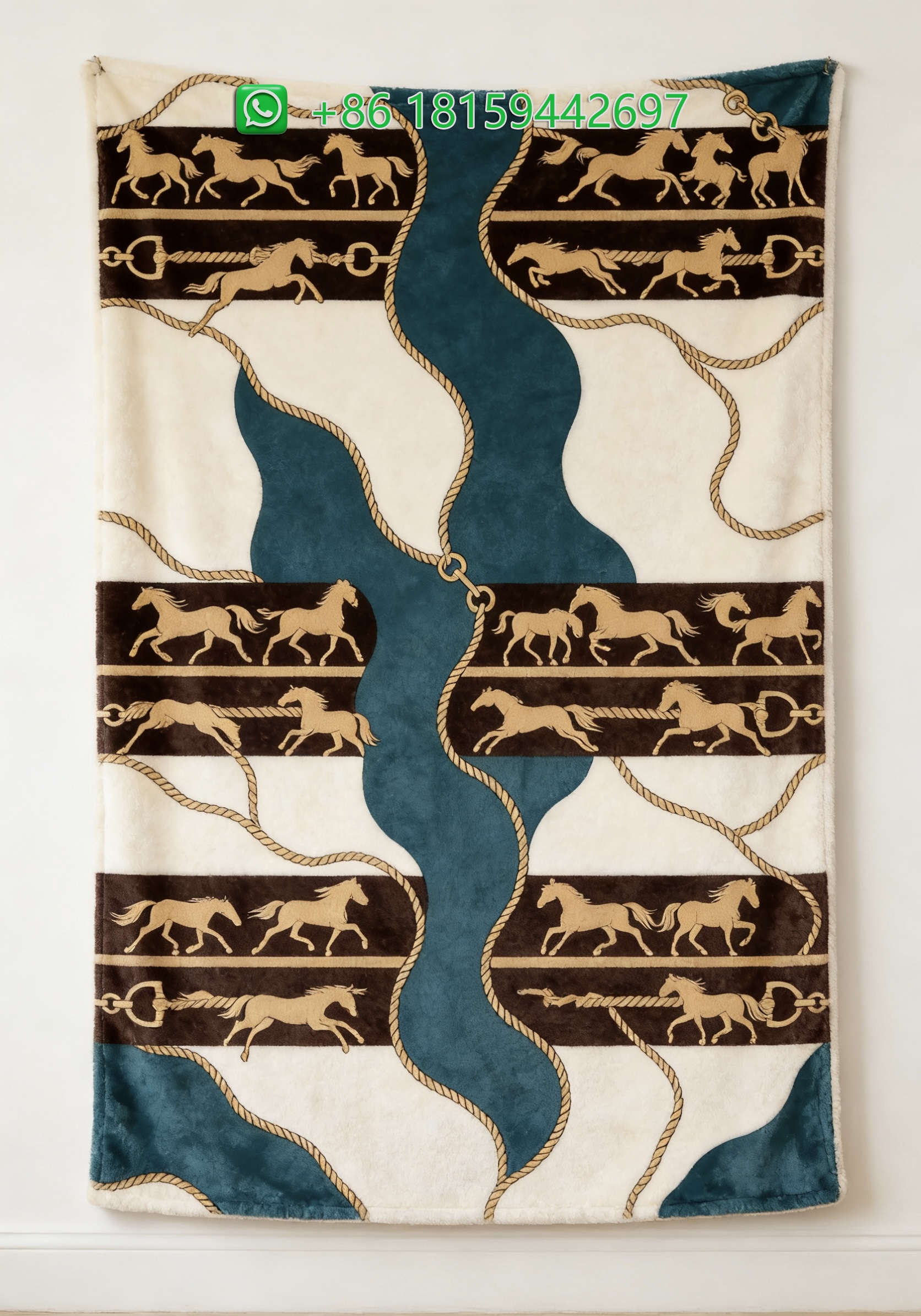 Hermes Throw Blankets